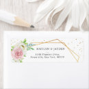 Search for geometric return address labels Stylish
