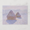 Search for monet haystack postcards French