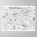 Search for football game posters White