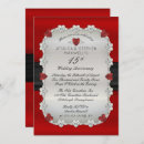 Search for ruby red wedding invitations Classy