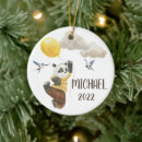 Search for bear christmas tree decorations Boy