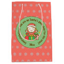 Search for naughty santa gift bags Cute