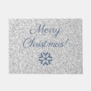 Search for glitter christmas doormats White