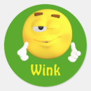 Search for wink emoji stickers Emoticon