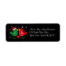 Search for lovebird return address labels Heart