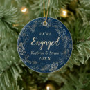 Search for she said yes christmas tree decorations Engagement
