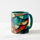 Search for stained glass abstract mugs Mosaic