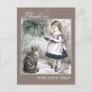 Search for vintage cat art cards Cute