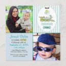 Search for boys train 1st birthday invitations Party