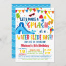 Search for slip invitations Waterslide
