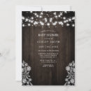 Search for string lights baby shower invitations Country