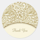 Search for gold paisley stickers Vintage