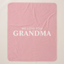 Search for made with love blankets Grandparents