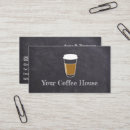 Search for at the cafe business cards Simple