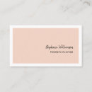 Search for peach business cards Modern