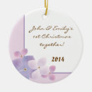 Search for petals christmas tree decorations Purple