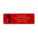 Search for nail return address labels Modern