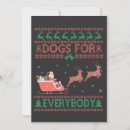 Search for dog christmas invitations Santa