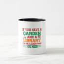 Search for library mugs Garden