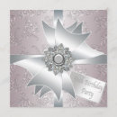 Search for diamond 60th birthday invitations White