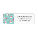 Search for snowmen return address labels Cute