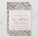 Search for silver art deco invitations Elegant