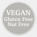 Search for intolerant stickers Vegan