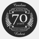 Search for 70th anniversary stickers Couple