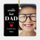 Search for worlds best dad christmas tree decorations Happy fathers day