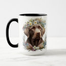 Search for chocolate labrador mugs Watercolor