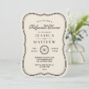 Search for ivory rehearsal dinner invitations Chic
