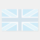 Search for blue flag rectangle stickers Britain