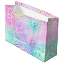 Search for iridescent gift bags Pastel