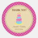 Search for vintage cake stickers Pink