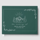 Search for mountain wedding guest books Rustic