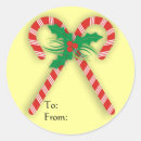 Search for candy cane tag stickers Xmas