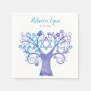 Search for bat mitzvah napkins Purple