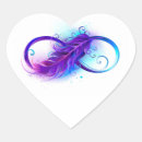 Search for heart shape seals stickers Purple