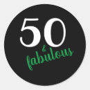 Search for black 50 birthday stickers Fiftieth