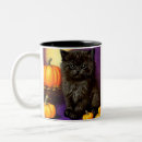 Search for vintage halloween mugs Black cat