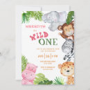 Search for palm leaf birthday invitations Safari