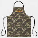 Search for green camouflage aprons Masculine