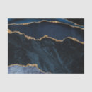 Search for navy blue and gold tissue paper Luxury