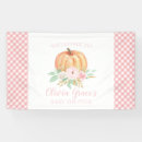 Search for little pumpkin banners Pink