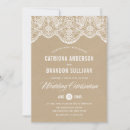 Search for rustic kraft wedding invitations Vintage