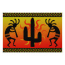 Search for native american design art Kokopelli