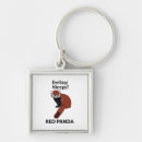 Search for red panda key rings Adorable