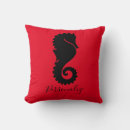 Search for seahorse cushions Red