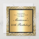 Search for square 30th anniversary invitations Gold