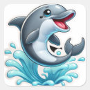 Search for dolphin splash stickers Sea life